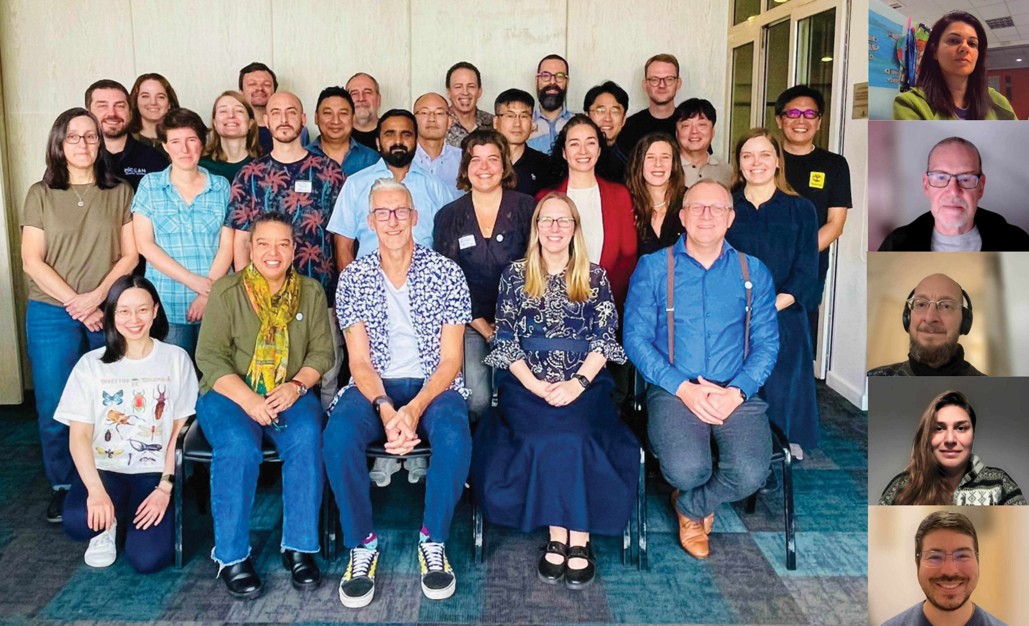 Participants in the 13th session of the IODE Steering Group for OBIS
