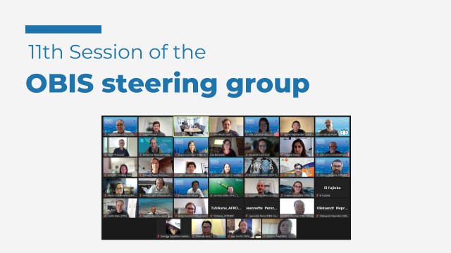 11th Session of the OBIS steering group, 23-26 May 2023 (Online)