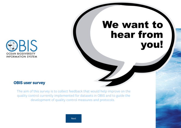 The OBIS user survey